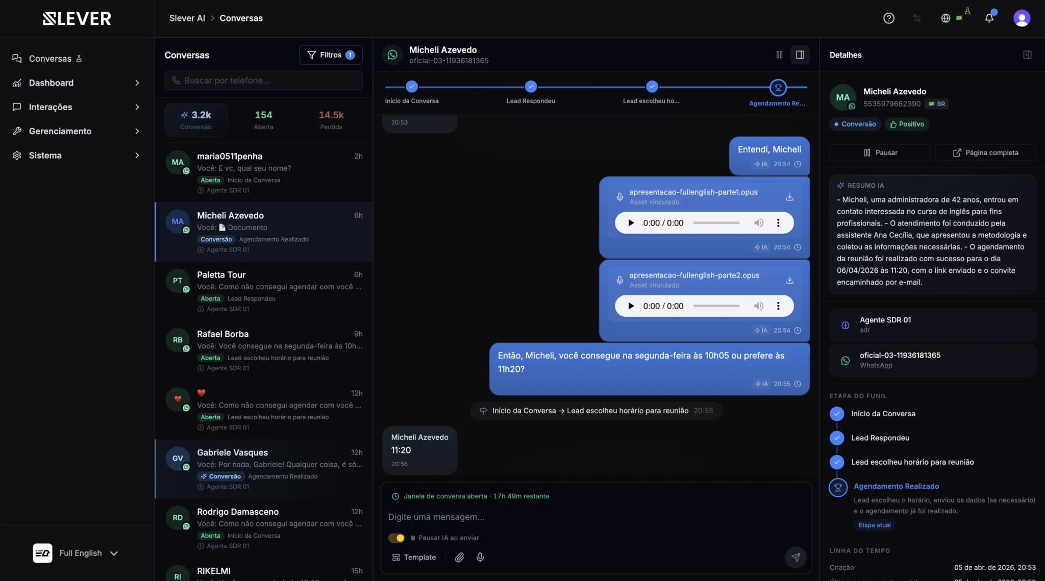Plataforma de conversas